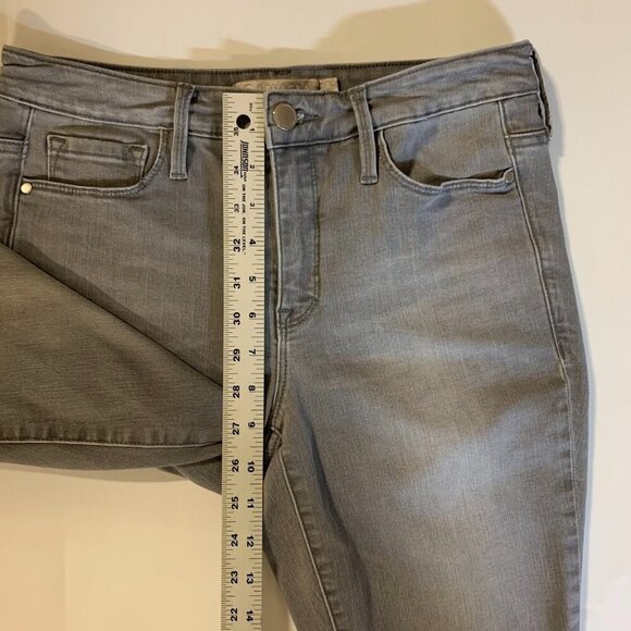 Athleta Sculptek Skinny #158935 Grey Wash‎ Hiking Travel Commute Jean Size 6 - Picture 13 of 14